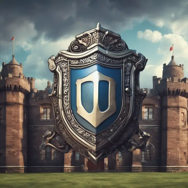 Insurance shield safeguarding a castle and financial stability with SECURE Act implications