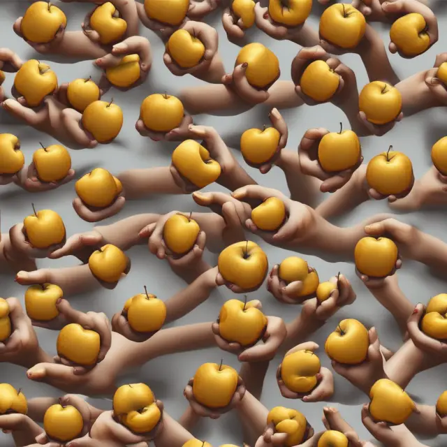 Allocation of golden apples signifies optimal distribution of resources, promoting growth and investor satisfaction.