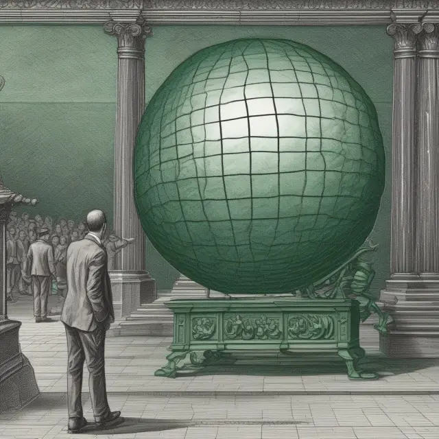 An underwriter holding a safety net to support an IPO