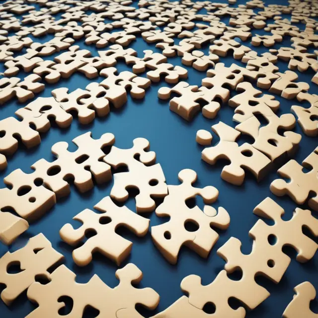 Underwriters distributing shares among investors in an IPO using puzzle pieces to ensure fair representation. This process is essential for managing demand and supply dynamics.