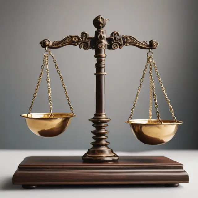 Scale with financial accounts receivable balanced by a statistical modeling book, representing the importance of analyzing historical data and industry trends for accurate credit losses estimation