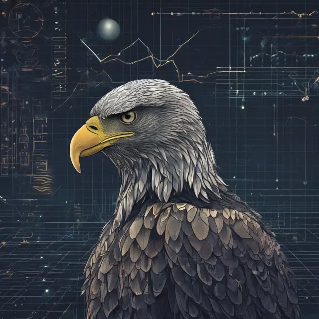An advanced AI system scrutinizing dark pool data, symbolizing the ongoing advancements and regulatory changes in Alternative Trading Systems.