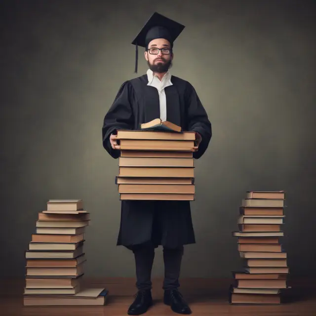 Scholar studying while managing eligible education expenses and juggling different tax credit requirements