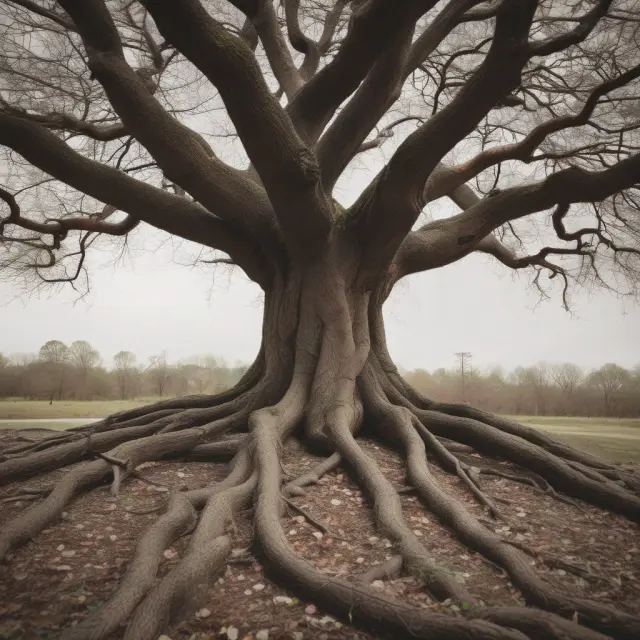 A tree with questions and answers forming branches, symbolizing the growth of understanding about American options