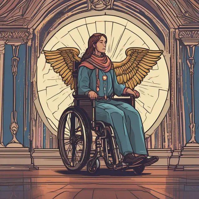 Agencies protectively standing by the Americans with Disabilities Act (ADA) symbol, ensuring equal opportunities and nondiscrimination.