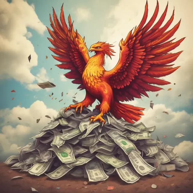 Phoenix rising, illustrating reduced interest costs and earlier ownership with a shorter amortization period