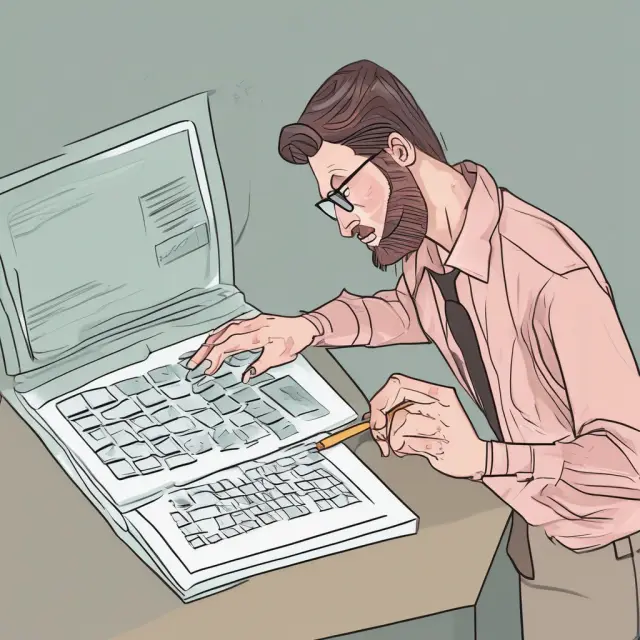 A freelancer calculating annualized income for each quarter and determining estimated tax payments.