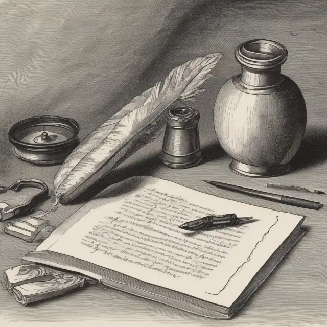 Calculating annualized income using a quill pen and inkwells for tax purposes