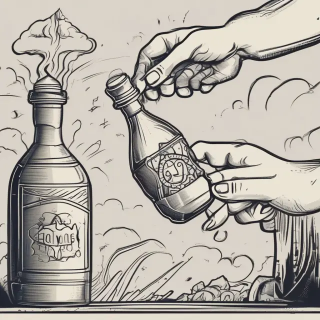 A pair of hands releasing a genie from a bottle symbolizing the impact of time horizon on calculating investment returns