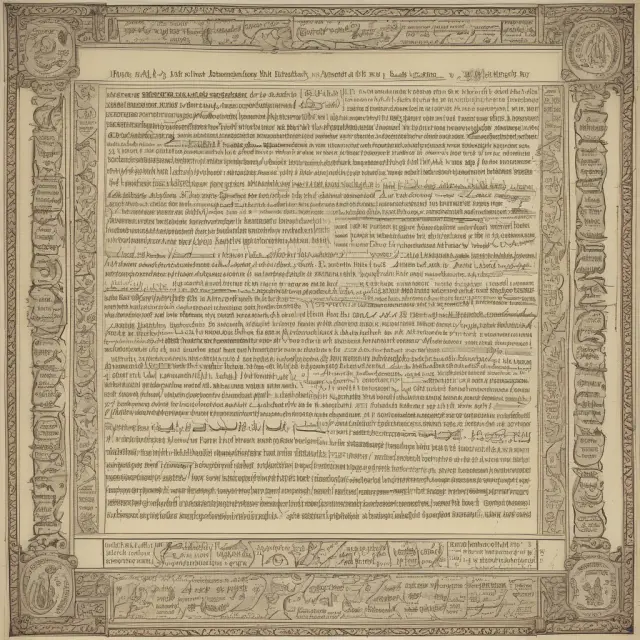 Ancient scrolls unroll to reveal intricate annuity table calculations, symbolizing the wisdom and guidance they offer in making informed financial decisions.