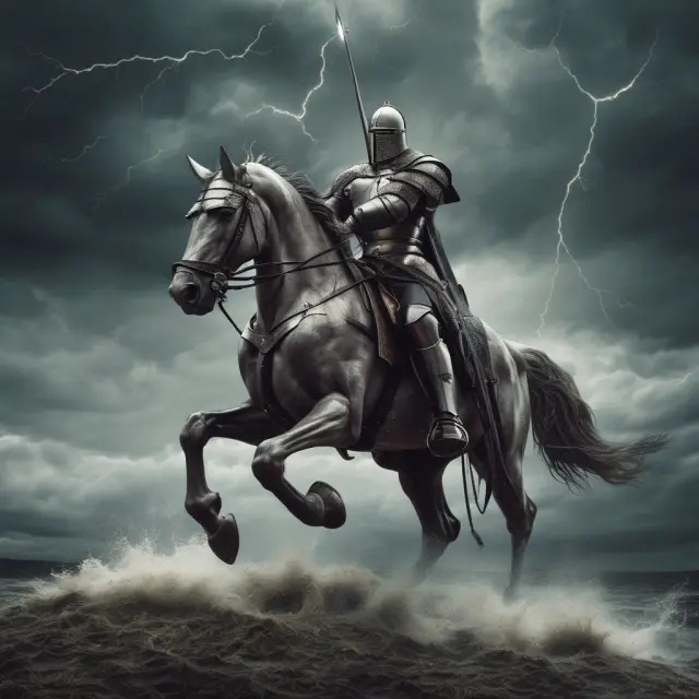 Knight protecting investor