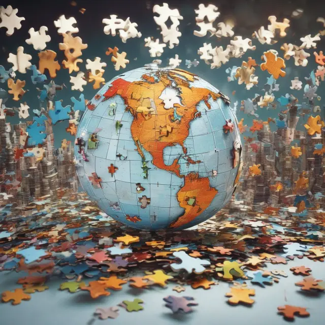 Anti-dumping duties represented by interlocking puzzle pieces, symbolizing the efforts to maintain fair market values and protect domestic industries.