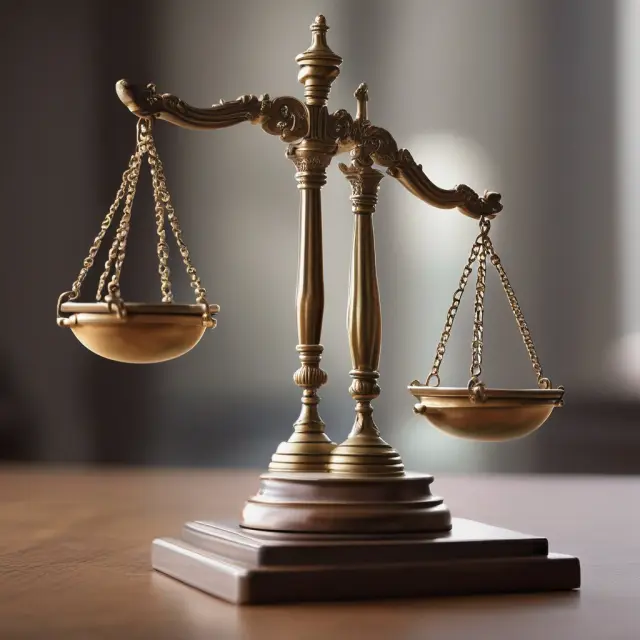 A balanced set of scales tilting towards a corporation as it navigates the appellate court procedure
