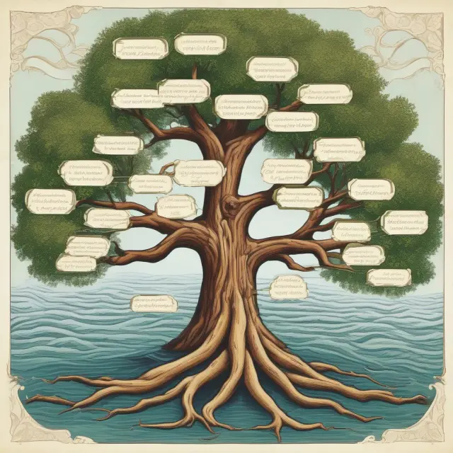 A family tree rooted by the IRS