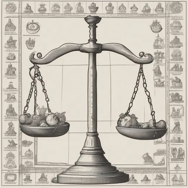 An applied economist carefully evaluates policy proposals, using a scale to balance potential societal benefits against costs and unintended consequences