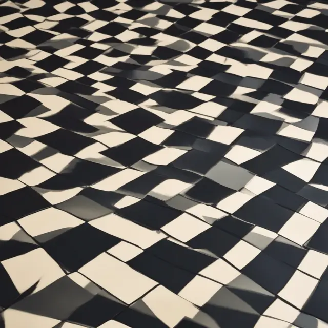 Checkered board symbolizing regulations, with appraiser and lender pieces separated to maintain independence