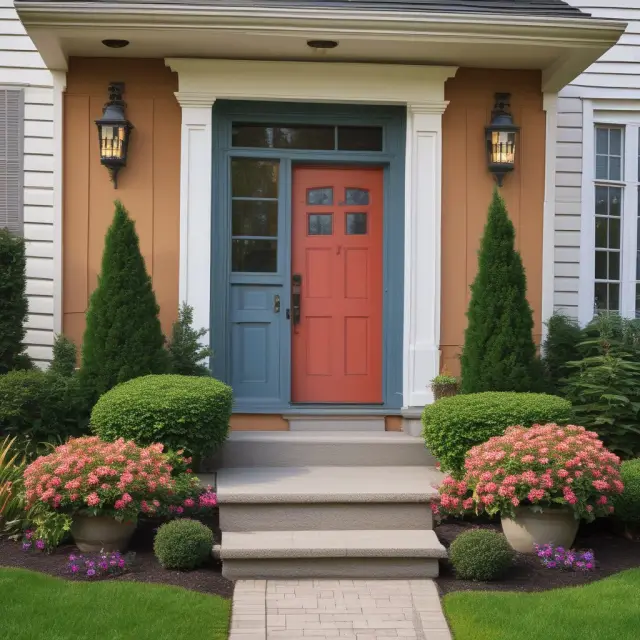 Home with enhanced curb appeal and improved interior to increase perceived value during the appraisal process