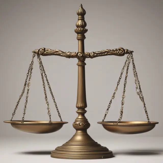 A scale representing adhesion contracts with two hands balanced by the principles of 