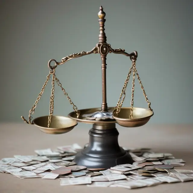 Two scales with one balanced by the ACA symbol, representing state budgets and Medicaid expansion