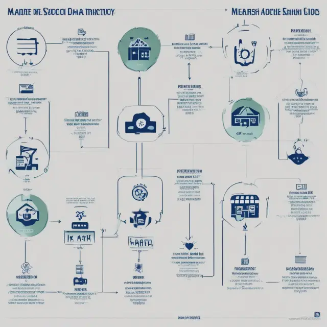 Image depicts a timeline transitioning from informal curbside deals to market makers on the American Stock Exchange