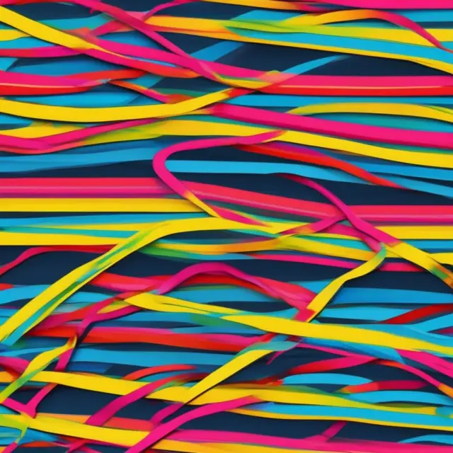 A rubber band representing demand stretches and contracts, symbolizing the relationship between price changes and consumer response in economics. This image illustrates arc elasticity of demand.