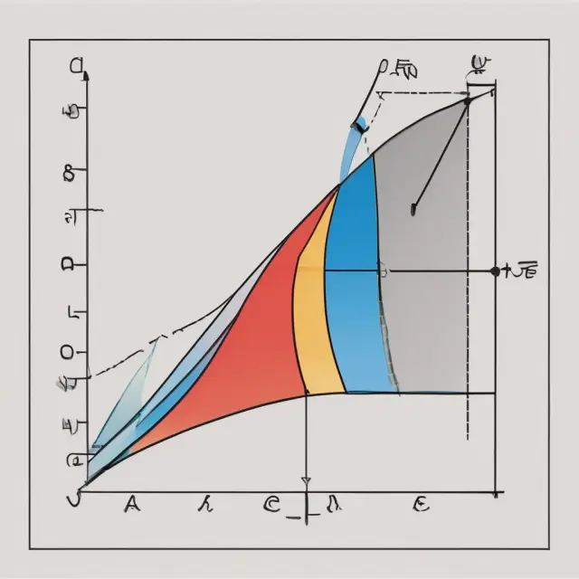 Graph of demand curve bending at a midpoint as price increases and quantity demanded changes, demonstrating the concept of arc elasticity.
