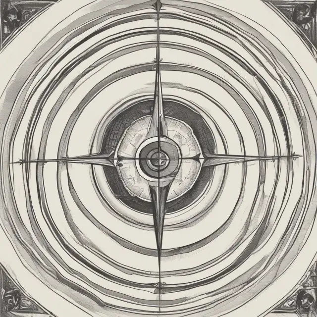 Arc elasticity visualized as a compass with an elastic band, guiding us along the curves of demand.