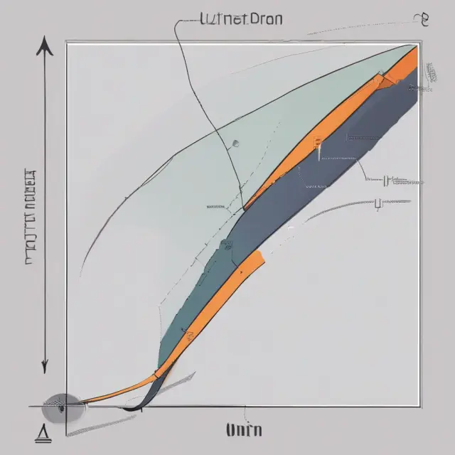 Sliding scale between two price points with corresponding quantity demanded levels on a demand curve to calculate arc elasticity