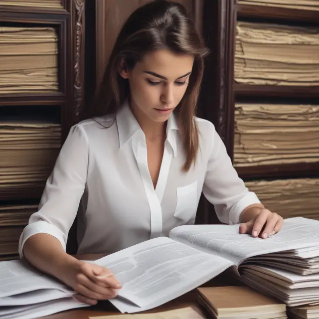 A registered agent symbolically holds a shield, protecting company documents and maintaining compliance with state laws
