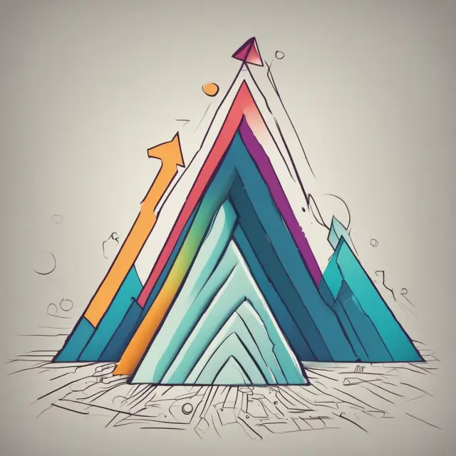 Visualization of ascending triangle chart pattern demonstrating long and short entry strategies, profit targets, and stop losses