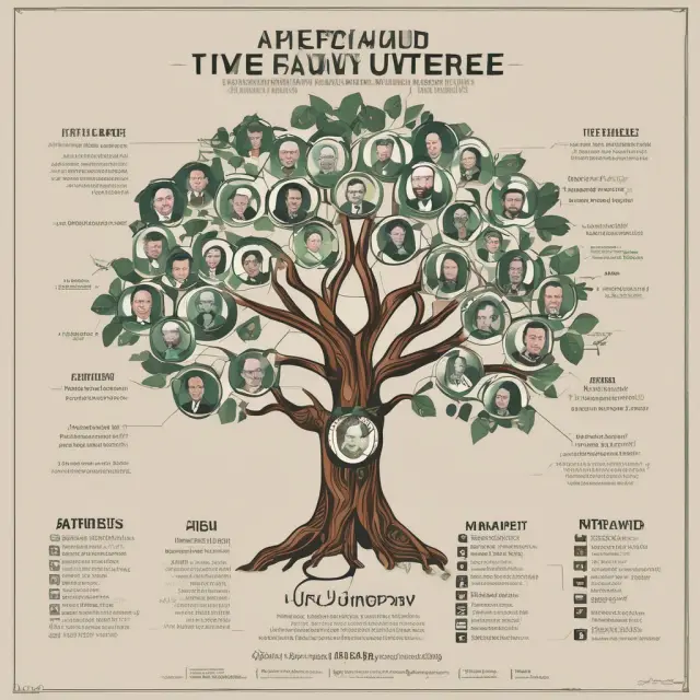 An intricately woven tree with various countries representing APEC members interconnected by vines, while observer countries are depicted as birds perching on its branches