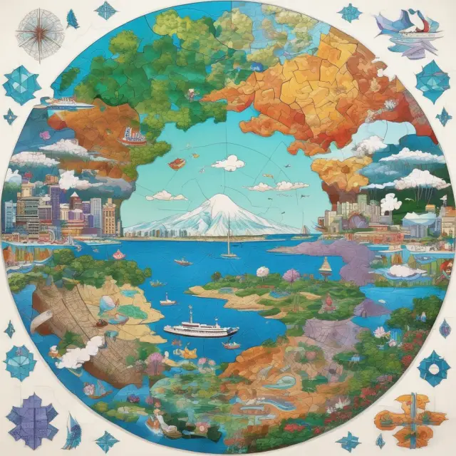 An image of the Osaka Action Agenda puzzle pieces connecting, illustrating APEC