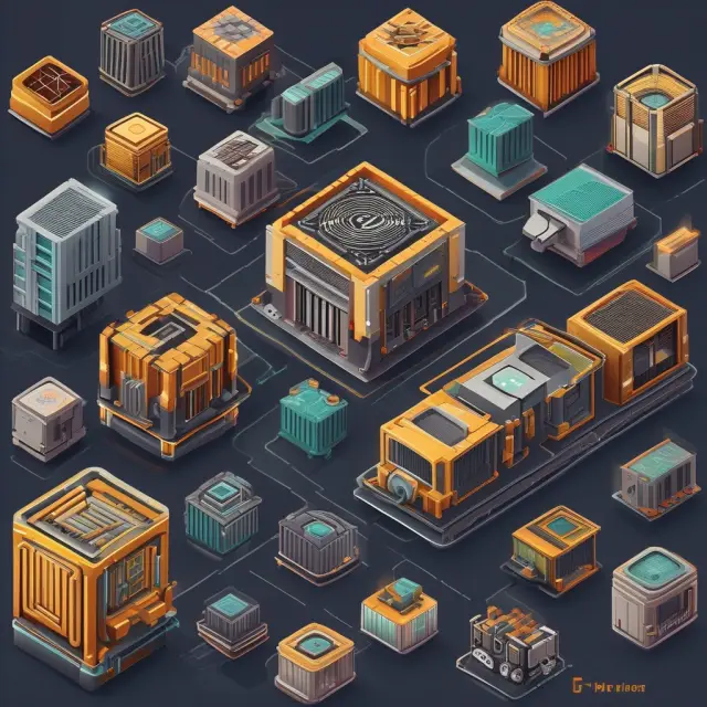 ASIC miner evolving through generations: From CPU, to GPU, and finally to custom-designed circuits for unmatched cryptocurrency mining performance.