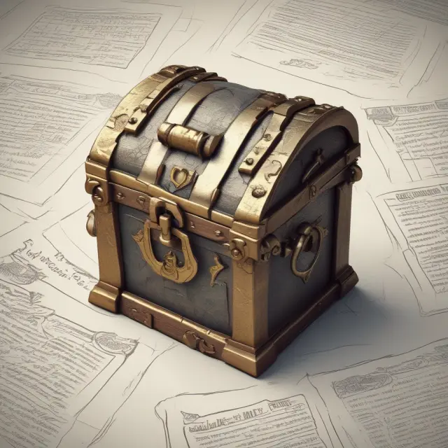 Protective legal structures like trusts, family limited partnerships (FLPs), and accounts-receivable financing surrounding a treasure chest