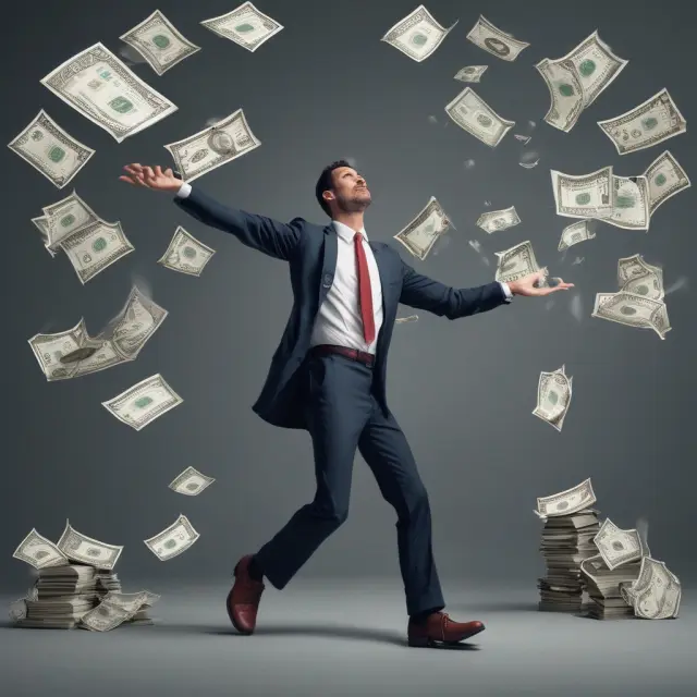 An investor balancing equities, bonds, and cash to illustrate effective asset allocation.