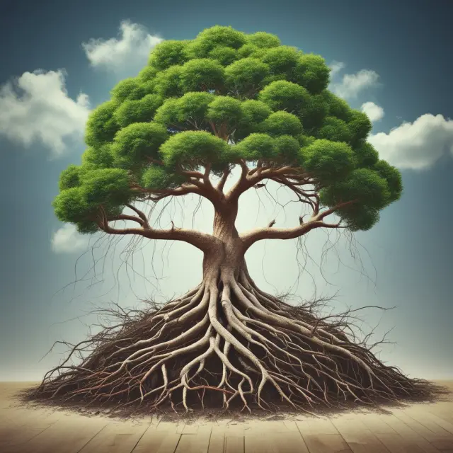 A flourishing tree symbolizes SME