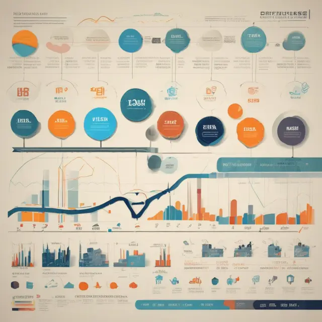 Visualization of asset classes arranged as colors on a timeline, representing their historical performance and diversification benefits