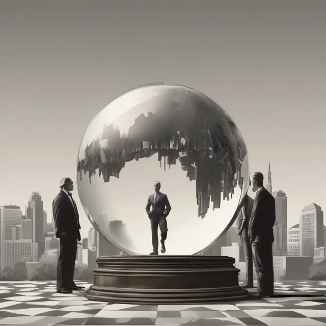 Rating agency experts analyzing asset-backed securities and evaluating borrower