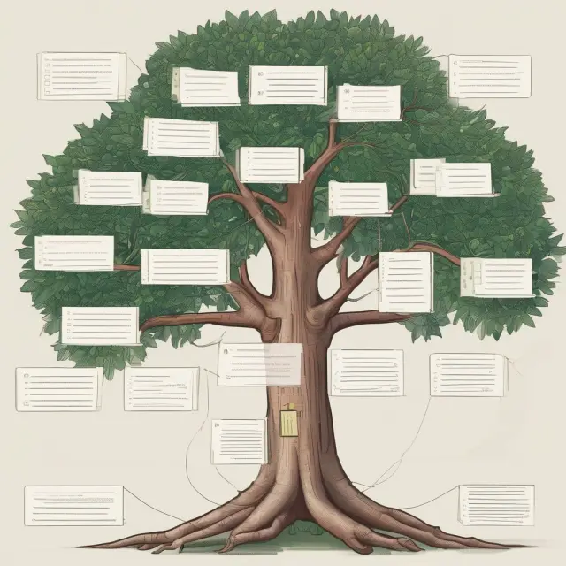 An intricate tree illustrating various swap agreements and their associated documents, emphasizing the importance of comprehensive documentation for successful transactions in finance.