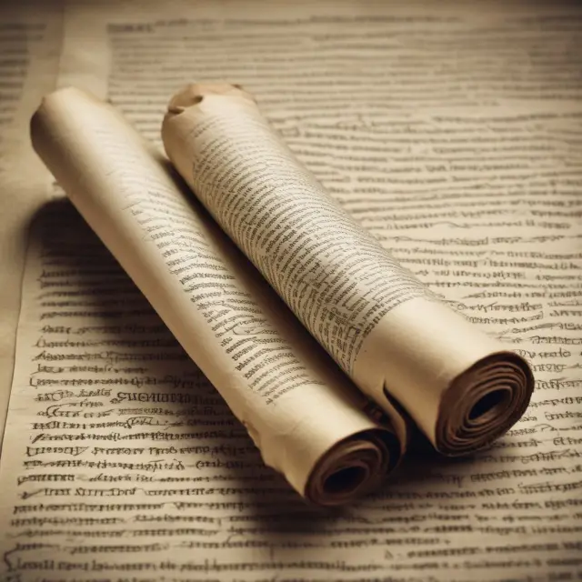 An ancient scroll reveals the terms of an assumable mortgage, illustrating the path for buyers seeking lower rates