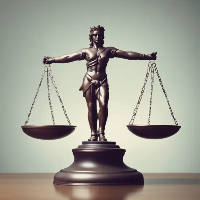 Person deliberating on a scale, balancing trustworthiness, competency, and reliability when selecting an attorney-in-fact.