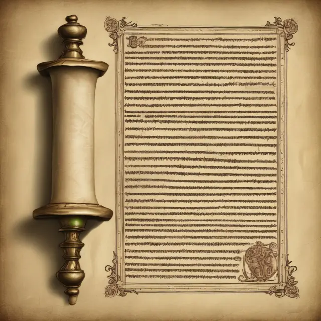 A scroll representing power of attorney being handed over to a trustworthy friend