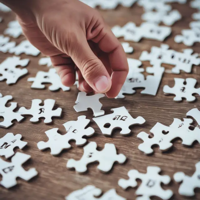 An auditor meticulously goes through various components of the financial statements, checking for accuracy to ensure a cohesive understanding.