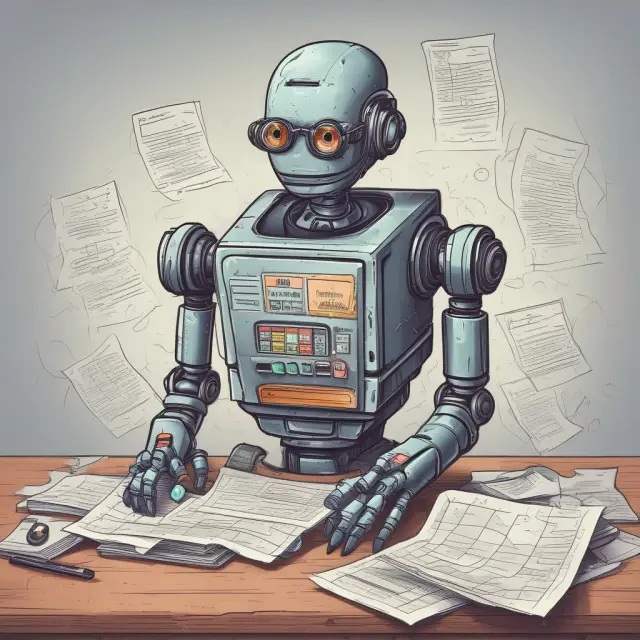 An automatic payment robot organizing and managing various bills and financial records