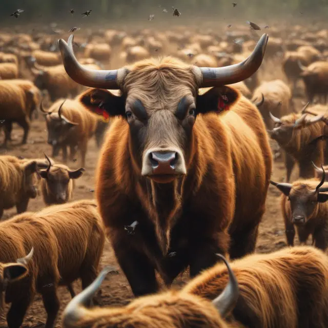 Autoregressive bulls gather past observations, Integrated phoenix rises from non-stationary data, Moving Average bees swarm around lagged errors
