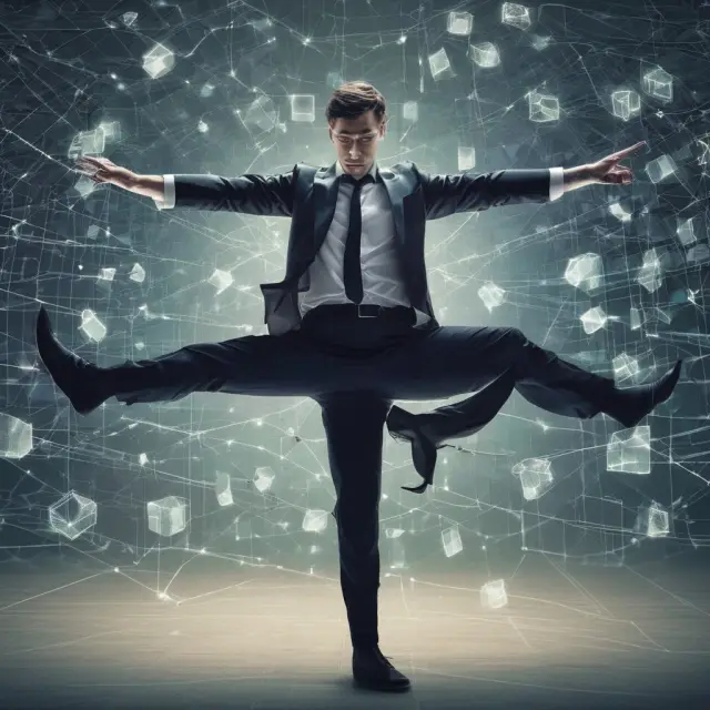 An orchestra of technology balancing real-time investment data and robust security.