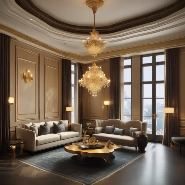Golden key unlocking premium room upgrades, representing strategic ADR enhancements