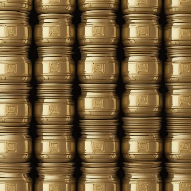 Two jars stacked with gold coins representing high and low APC