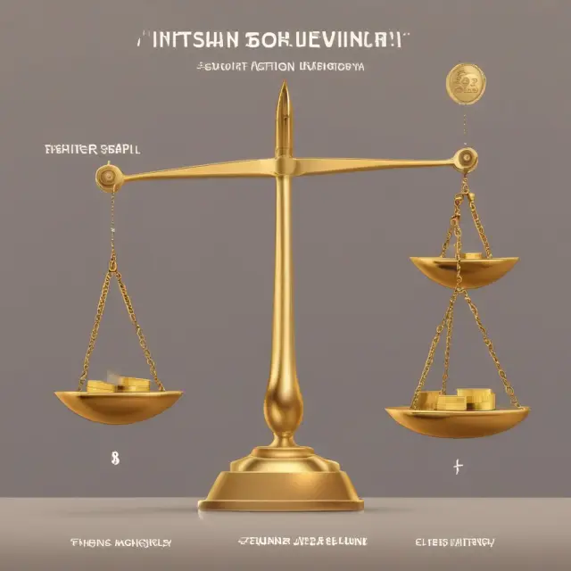 Three golden scales displaying FIFO (oldest), LIFO (youngest), and average cost method weights. Maintaining consistency in inventory valuation methods ensures accurate financial reporting.