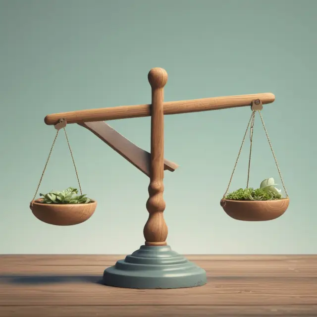 Seesaw illustrating the interaction of average daily balance, previous balance, and banned methods in credit card interest calculations